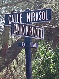 Tucson Neighborhood Street Sign