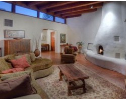 A contemporary Adobe building 