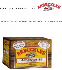 Arbuckles Coffee  - 'cowboy coffee'
